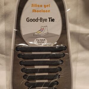 Black Silica Gel Shoelaces
